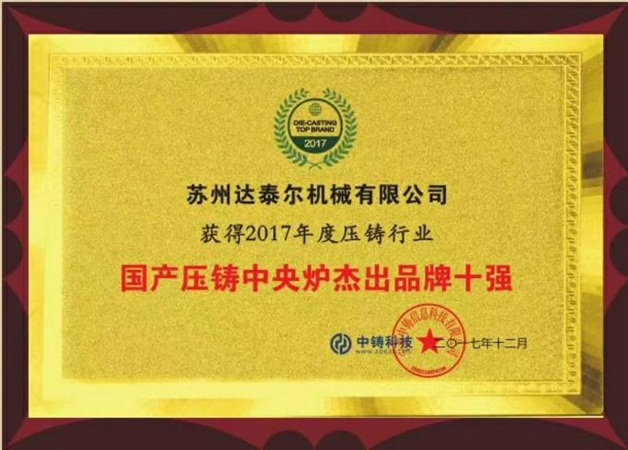 In 2016, the top ten outstanding brands of central