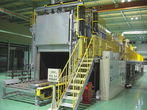 Aluminum alloy heat treatment furnace